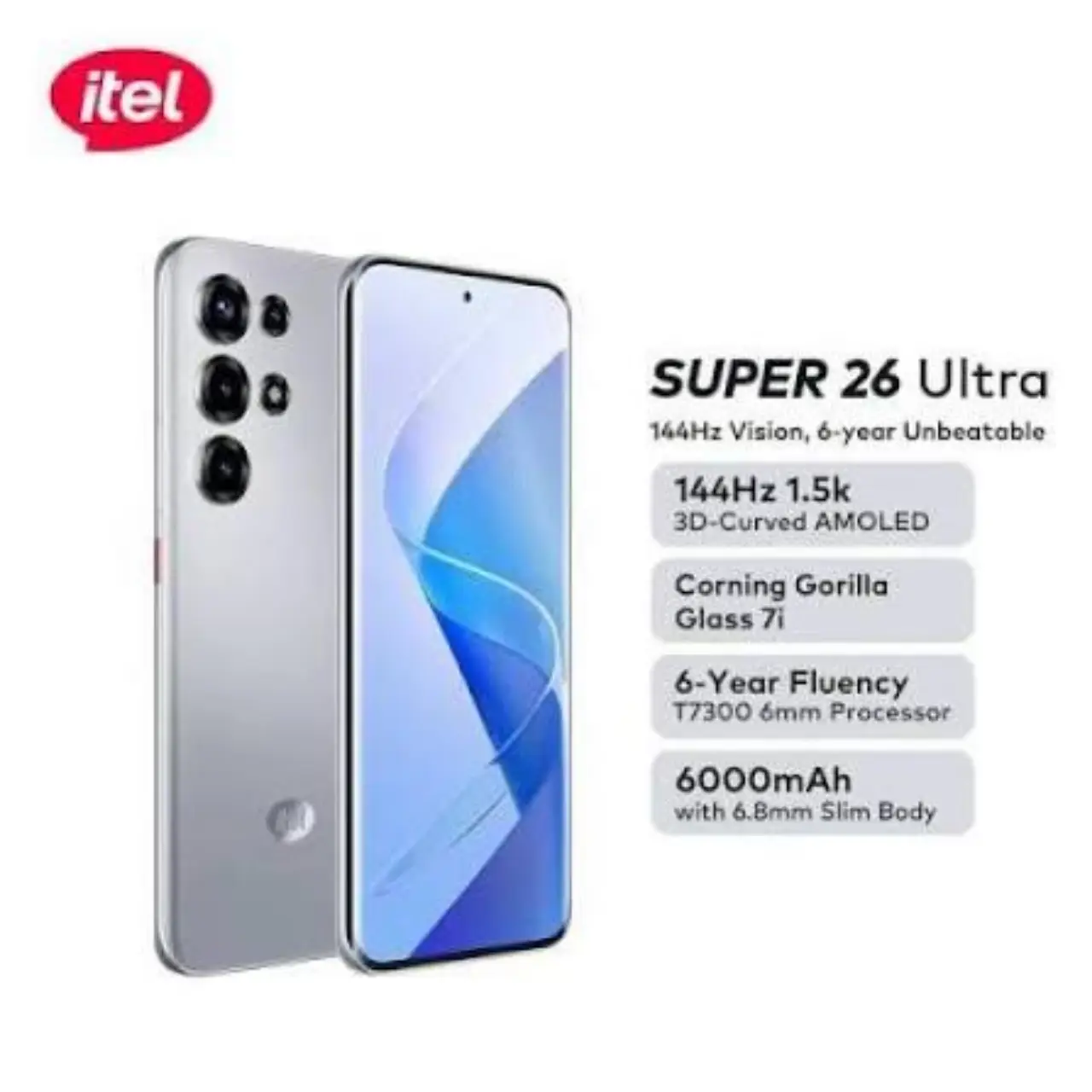 Itel Super 26 Ultra — 250,000 د.ع