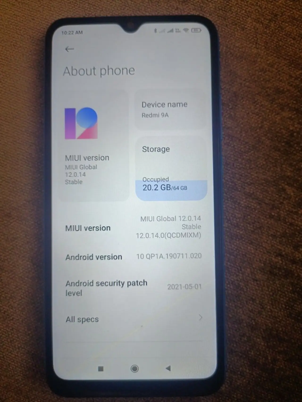 Redmi 9A — 100,000 د.ع