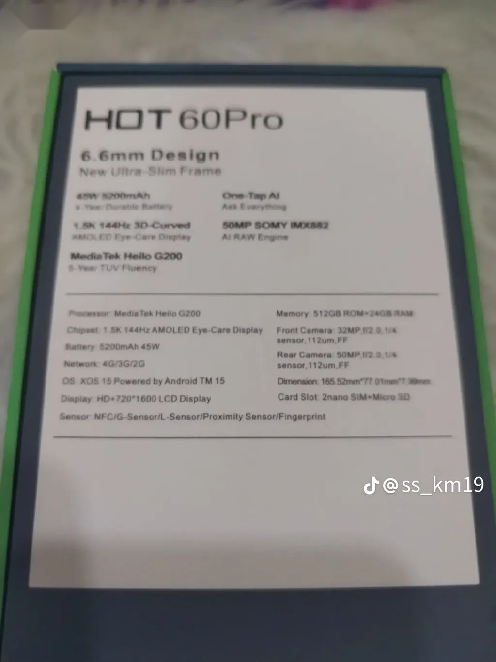 Infinix Hot 60 Pro+ — 250,000 د.ع