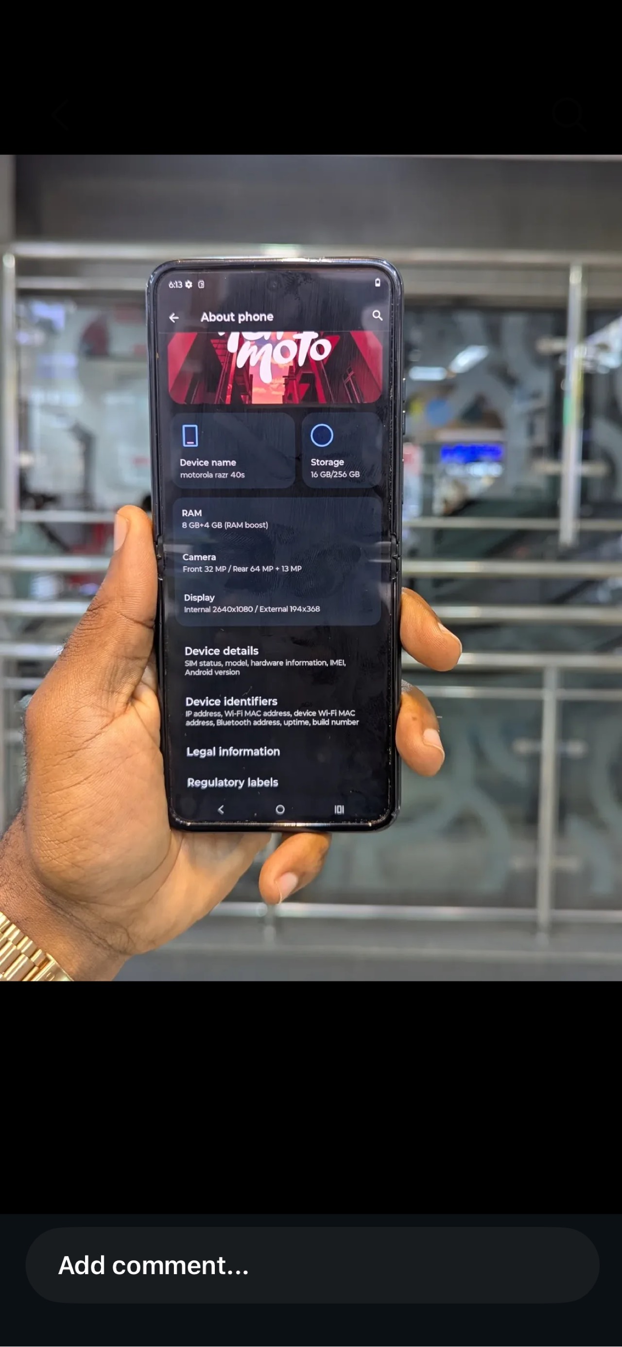 Motorola 40S — 325,000 د.ع