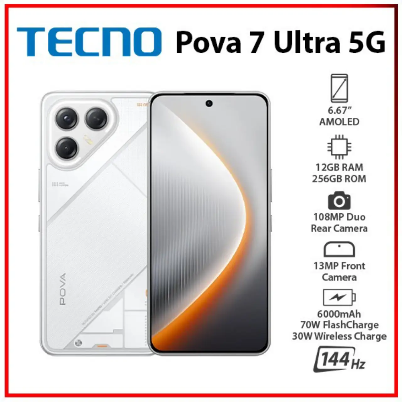 Tecno Pova 7 Ultra — 425,000 د.ع
