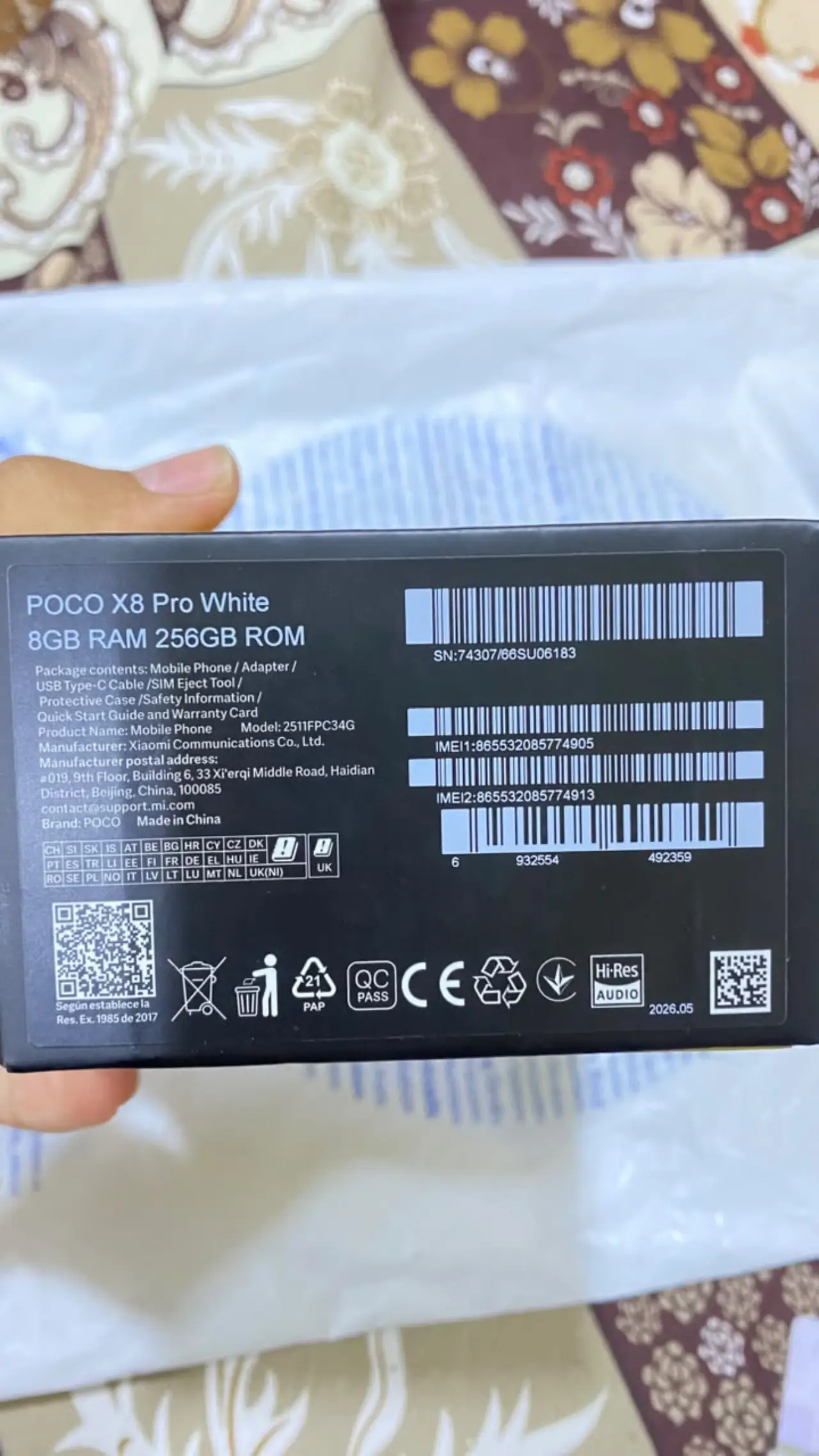 POCO X8 Pro — 520,000 د.ع