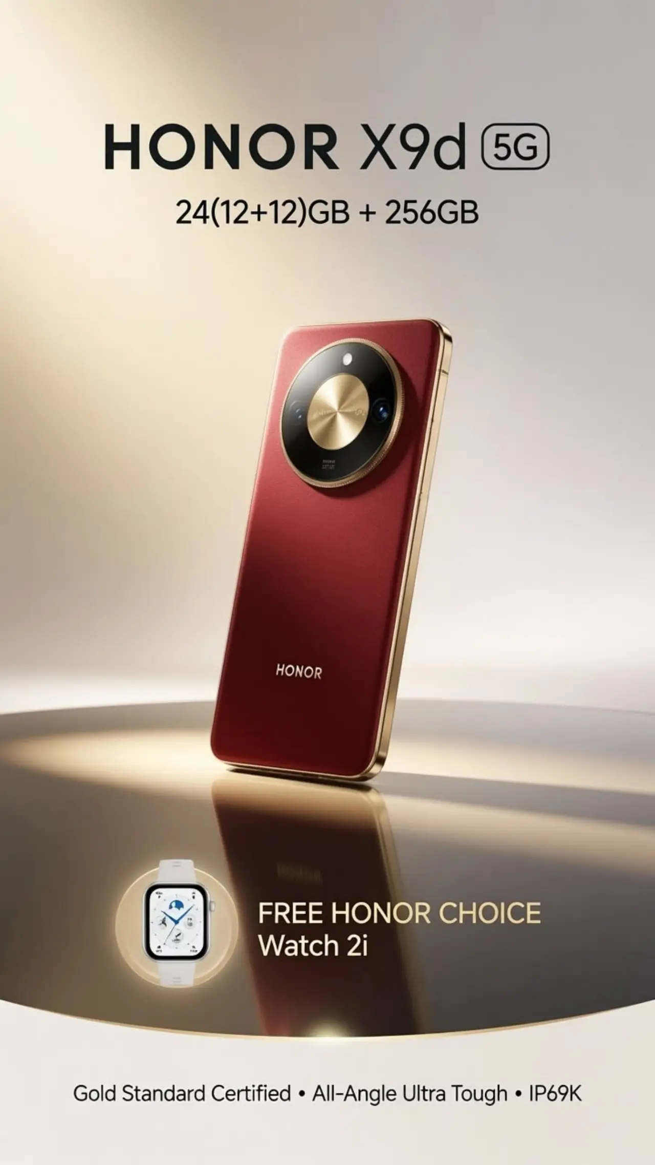 Honor X9d — 650,000 د.ع