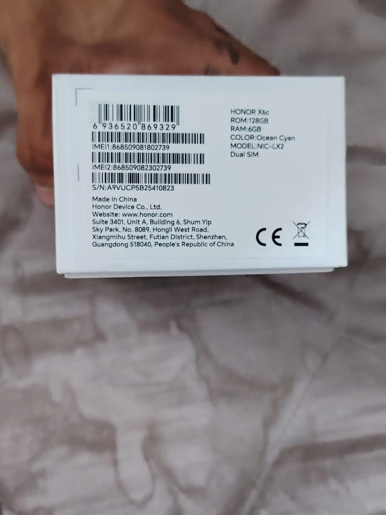 Honor X6c — 170,000 د.ع